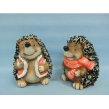 Hedgehog Shape Ceramic Crafts (LOE2531-C13)